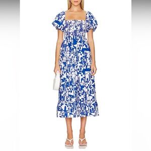 Show Me Your MuMu Afternoon Tea Dress in Santorini Escape NWT Large